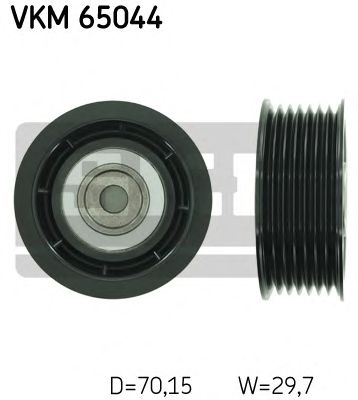 VKM 65044 SKF Ролик модуля натягувача ременя1